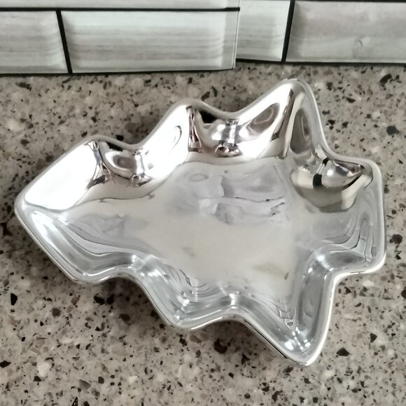 Vintage Ceramic Christmas Tree Candy/Nut/Trinket Dish - Picture 1 of 8